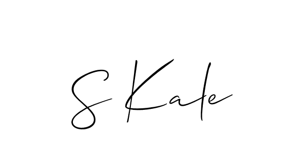 Make a short S Kale signature style. Manage your documents anywhere anytime using Allison_Script. Create and add eSignatures, submit forms, share and send files easily. S Kale signature style 2 images and pictures png