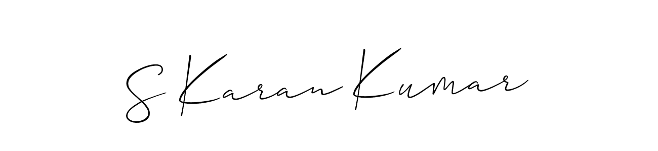 Here are the top 10 professional signature styles for the name S Karan Kumar. These are the best autograph styles you can use for your name. S Karan Kumar signature style 2 images and pictures png