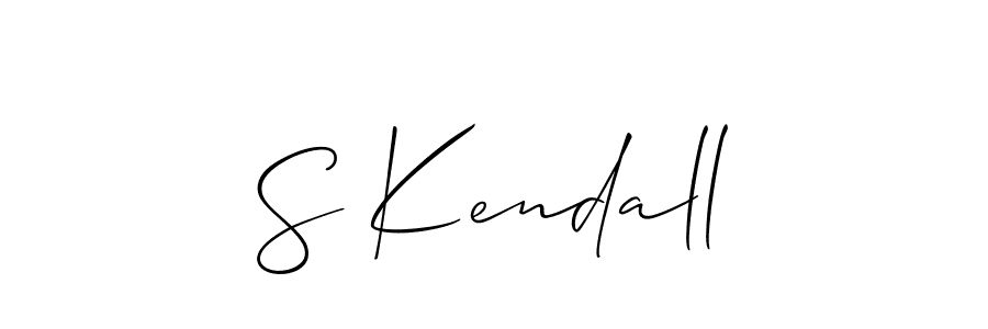 Best and Professional Signature Style for S Kendall. Allison_Script Best Signature Style Collection. S Kendall signature style 2 images and pictures png