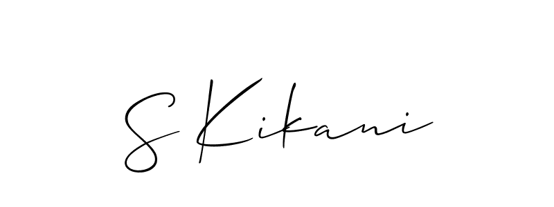 Here are the top 10 professional signature styles for the name S Kikani. These are the best autograph styles you can use for your name. S Kikani signature style 2 images and pictures png