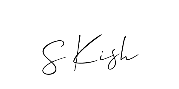 This is the best signature style for the S Kish name. Also you like these signature font (Allison_Script). Mix name signature. S Kish signature style 2 images and pictures png