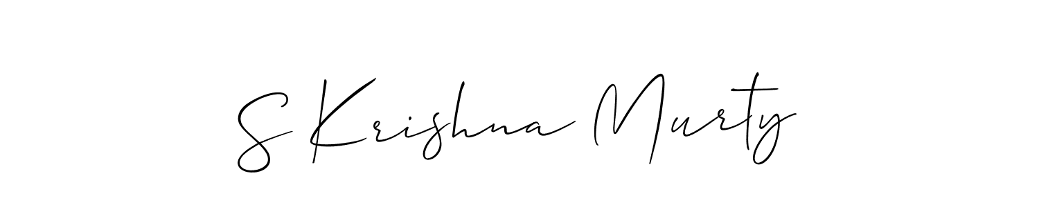 Check out images of Autograph of S Krishna Murty name. Actor S Krishna Murty Signature Style. Allison_Script is a professional sign style online. S Krishna Murty signature style 2 images and pictures png