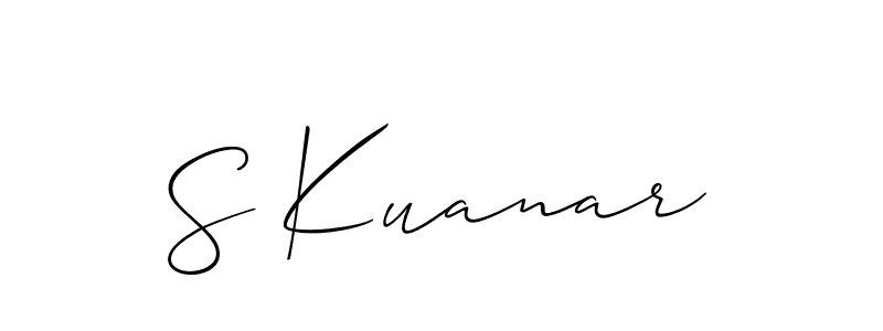 Check out images of Autograph of S Kuanar name. Actor S Kuanar Signature Style. Allison_Script is a professional sign style online. S Kuanar signature style 2 images and pictures png