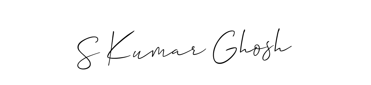 Best and Professional Signature Style for S Kumar Ghosh. Allison_Script Best Signature Style Collection. S Kumar Ghosh signature style 2 images and pictures png