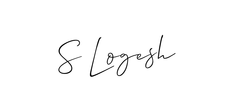 This is the best signature style for the S Logesh name. Also you like these signature font (Allison_Script). Mix name signature. S Logesh signature style 2 images and pictures png