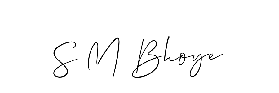Similarly Allison_Script is the best handwritten signature design. Signature creator online .You can use it as an online autograph creator for name S M Bhoye. S M Bhoye signature style 2 images and pictures png