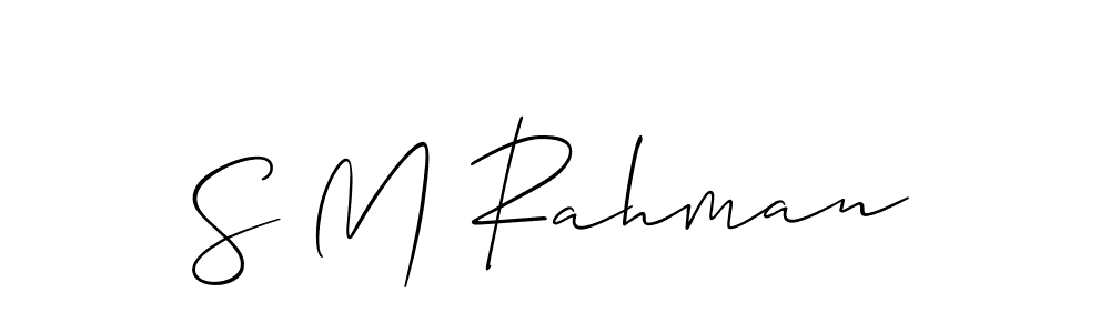 This is the best signature style for the S M Rahman name. Also you like these signature font (Allison_Script). Mix name signature. S M Rahman signature style 2 images and pictures png