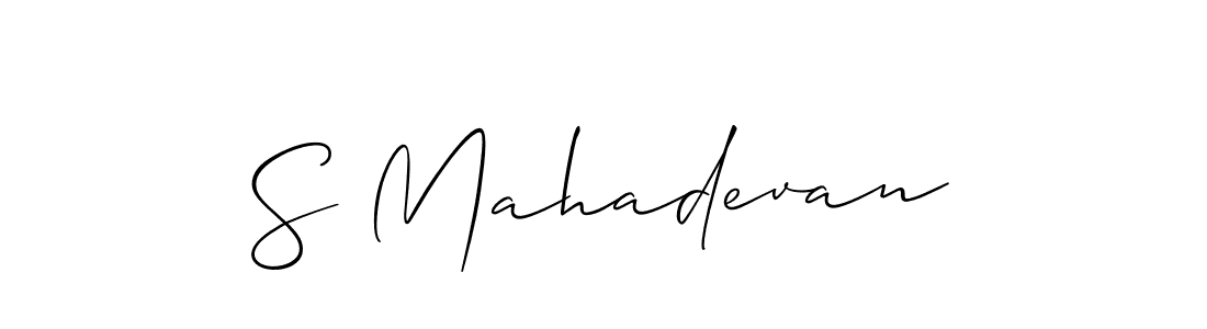 Once you've used our free online signature maker to create your best signature Allison_Script style, it's time to enjoy all of the benefits that S Mahadevan name signing documents. S Mahadevan signature style 2 images and pictures png