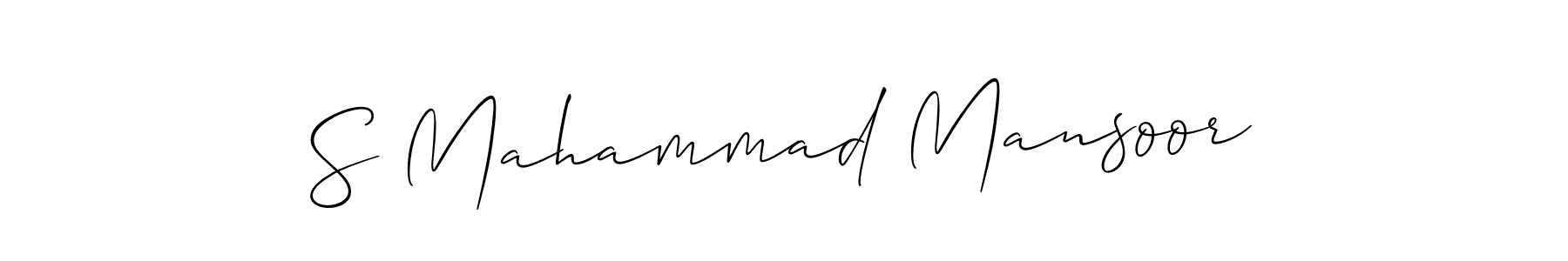 See photos of S Mahammad Mansoor official signature by Spectra . Check more albums & portfolios. Read reviews & check more about Allison_Script font. S Mahammad Mansoor signature style 2 images and pictures png