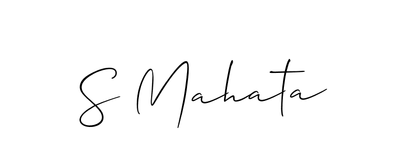 Check out images of Autograph of S Mahata name. Actor S Mahata Signature Style. Allison_Script is a professional sign style online. S Mahata signature style 2 images and pictures png