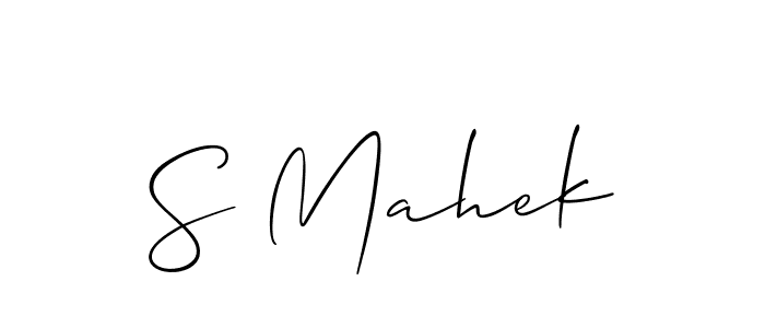 Similarly Allison_Script is the best handwritten signature design. Signature creator online .You can use it as an online autograph creator for name S Mahek. S Mahek signature style 2 images and pictures png