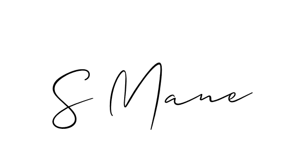 Make a beautiful signature design for name S Mane. Use this online signature maker to create a handwritten signature for free. S Mane signature style 2 images and pictures png