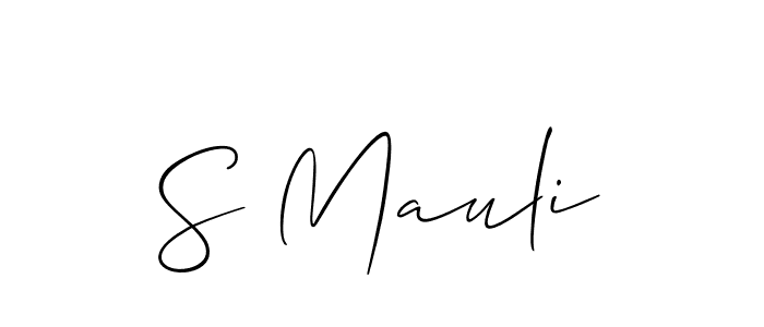 Similarly Allison_Script is the best handwritten signature design. Signature creator online .You can use it as an online autograph creator for name S Mauli. S Mauli signature style 2 images and pictures png