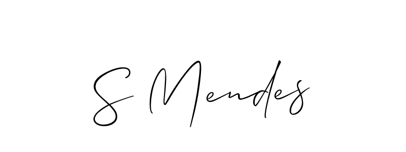 You can use this online signature creator to create a handwritten signature for the name S Mendes. This is the best online autograph maker. S Mendes signature style 2 images and pictures png