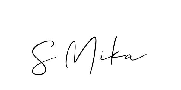 Here are the top 10 professional signature styles for the name S Mika. These are the best autograph styles you can use for your name. S Mika signature style 2 images and pictures png