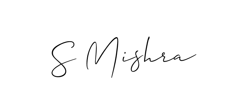 Best and Professional Signature Style for S Mishra. Allison_Script Best Signature Style Collection. S Mishra signature style 2 images and pictures png