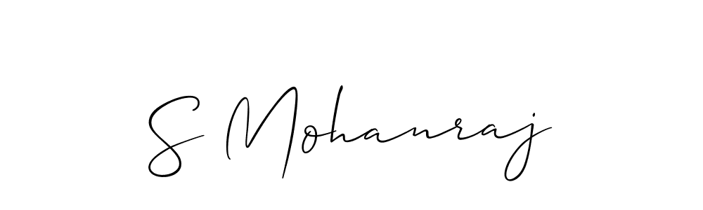 S Mohanraj stylish signature style. Best Handwritten Sign (Allison_Script) for my name. Handwritten Signature Collection Ideas for my name S Mohanraj. S Mohanraj signature style 2 images and pictures png