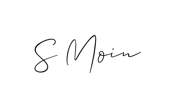 Check out images of Autograph of S Moin name. Actor S Moin Signature Style. Allison_Script is a professional sign style online. S Moin signature style 2 images and pictures png