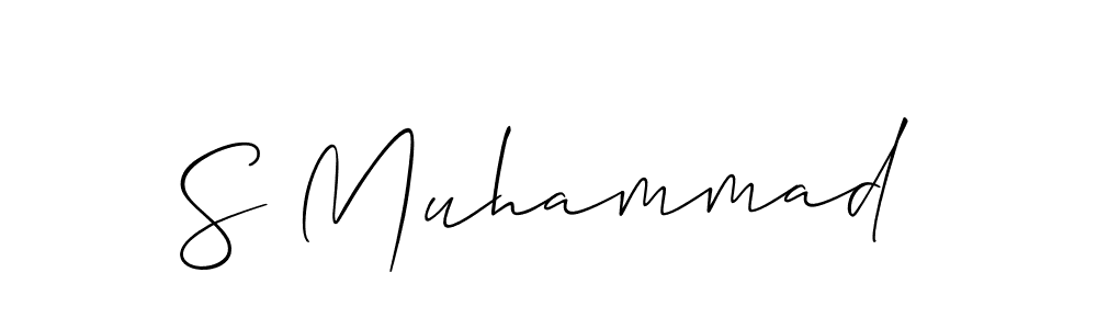 Similarly Allison_Script is the best handwritten signature design. Signature creator online .You can use it as an online autograph creator for name S Muhammad. S Muhammad signature style 2 images and pictures png