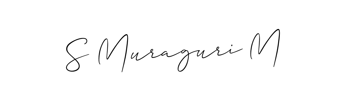 Check out images of Autograph of S Muraguri M name. Actor S Muraguri M Signature Style. Allison_Script is a professional sign style online. S Muraguri M signature style 2 images and pictures png