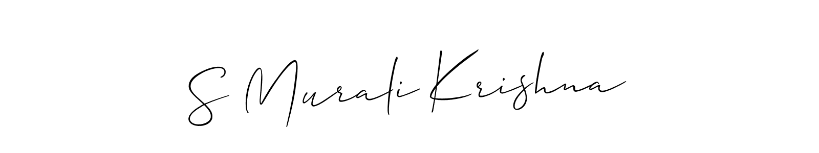 See photos of S Murali Krishna official signature by Spectra . Check more albums & portfolios. Read reviews & check more about Allison_Script font. S Murali Krishna signature style 2 images and pictures png