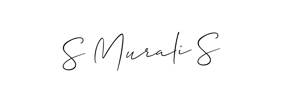 Here are the top 10 professional signature styles for the name S Murali S. These are the best autograph styles you can use for your name. S Murali S signature style 2 images and pictures png