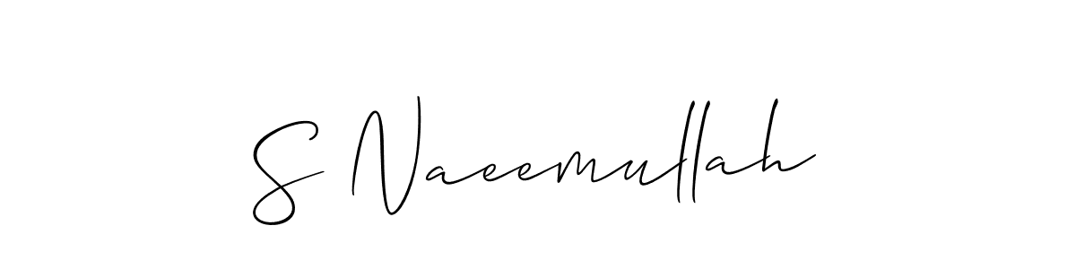 Here are the top 10 professional signature styles for the name S Naeemullah. These are the best autograph styles you can use for your name. S Naeemullah signature style 2 images and pictures png