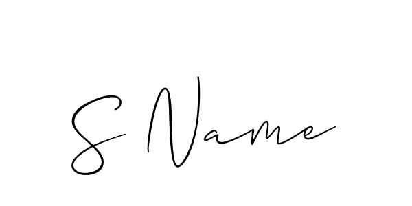 Make a short S Name signature style. Manage your documents anywhere anytime using Allison_Script. Create and add eSignatures, submit forms, share and send files easily. S Name signature style 2 images and pictures png