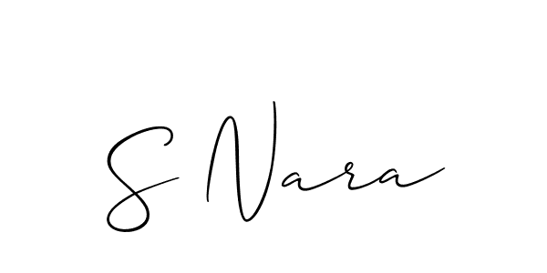 Once you've used our free online signature maker to create your best signature Allison_Script style, it's time to enjoy all of the benefits that S Nara name signing documents. S Nara signature style 2 images and pictures png