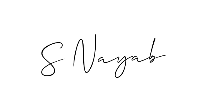 Check out images of Autograph of S Nayab name. Actor S Nayab Signature Style. Allison_Script is a professional sign style online. S Nayab signature style 2 images and pictures png