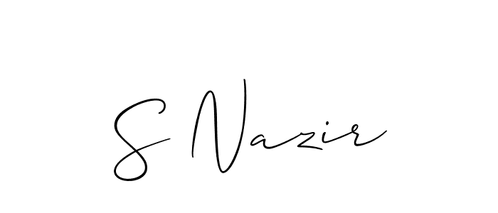 Check out images of Autograph of S Nazir name. Actor S Nazir Signature Style. Allison_Script is a professional sign style online. S Nazir signature style 2 images and pictures png