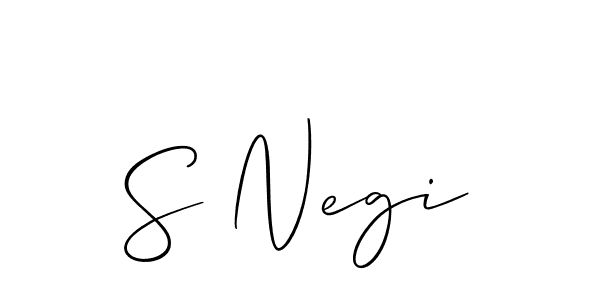 Check out images of Autograph of S Negi name. Actor S Negi Signature Style. Allison_Script is a professional sign style online. S Negi signature style 2 images and pictures png