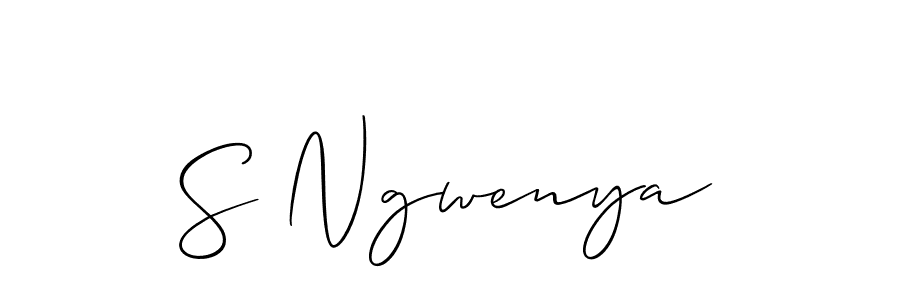 You can use this online signature creator to create a handwritten signature for the name S Ngwenya. This is the best online autograph maker. S Ngwenya signature style 2 images and pictures png