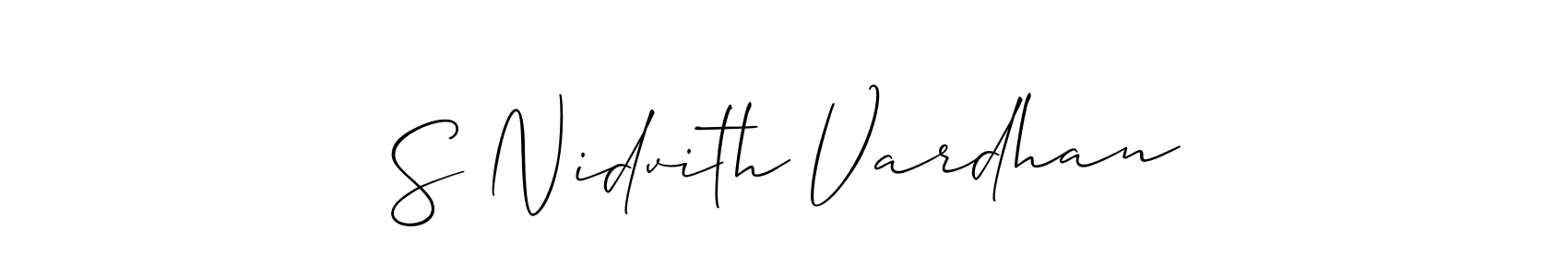 Once you've used our free online signature maker to create your best signature Allison_Script style, it's time to enjoy all of the benefits that S Nidvith Vardhan name signing documents. S Nidvith Vardhan signature style 2 images and pictures png