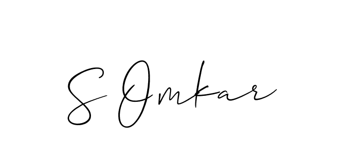 Once you've used our free online signature maker to create your best signature Allison_Script style, it's time to enjoy all of the benefits that S Omkar name signing documents. S Omkar signature style 2 images and pictures png