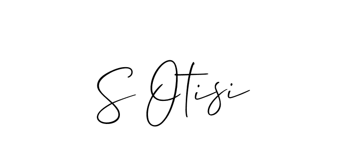 Once you've used our free online signature maker to create your best signature Allison_Script style, it's time to enjoy all of the benefits that S Otisi name signing documents. S Otisi signature style 2 images and pictures png
