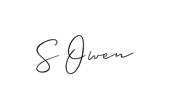 Similarly Allison_Script is the best handwritten signature design. Signature creator online .You can use it as an online autograph creator for name S Owen. S Owen signature style 2 images and pictures png