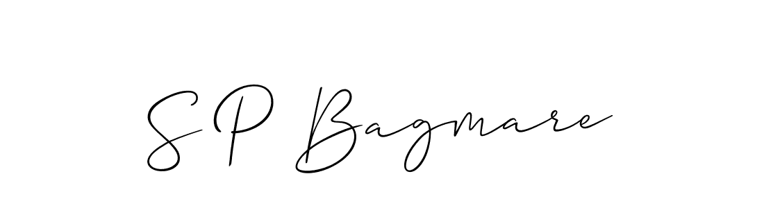 Similarly Allison_Script is the best handwritten signature design. Signature creator online .You can use it as an online autograph creator for name S P Bagmare. S P Bagmare signature style 2 images and pictures png