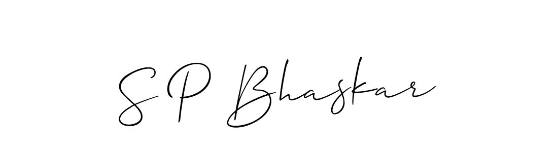 Similarly Allison_Script is the best handwritten signature design. Signature creator online .You can use it as an online autograph creator for name S P Bhaskar. S P Bhaskar signature style 2 images and pictures png