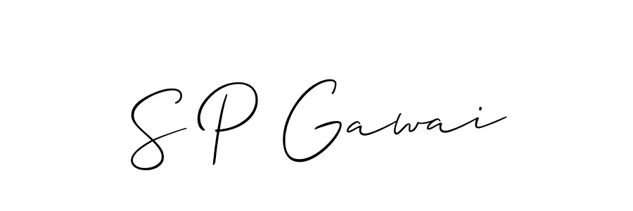 Here are the top 10 professional signature styles for the name S P Gawai. These are the best autograph styles you can use for your name. S P Gawai signature style 2 images and pictures png