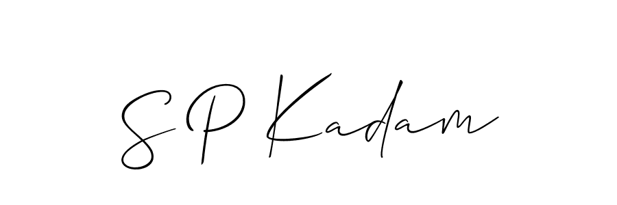See photos of S P Kadam official signature by Spectra . Check more albums & portfolios. Read reviews & check more about Allison_Script font. S P Kadam signature style 2 images and pictures png