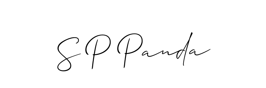 Once you've used our free online signature maker to create your best signature Allison_Script style, it's time to enjoy all of the benefits that S P Panda name signing documents. S P Panda signature style 2 images and pictures png