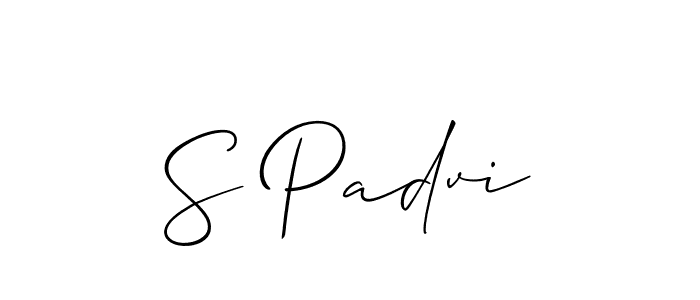 Once you've used our free online signature maker to create your best signature Allison_Script style, it's time to enjoy all of the benefits that S Padvi name signing documents. S Padvi signature style 2 images and pictures png