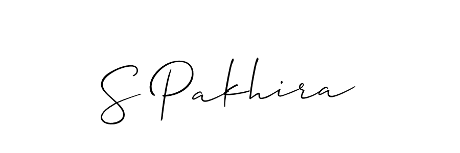 Make a beautiful signature design for name S Pakhira. Use this online signature maker to create a handwritten signature for free. S Pakhira signature style 2 images and pictures png