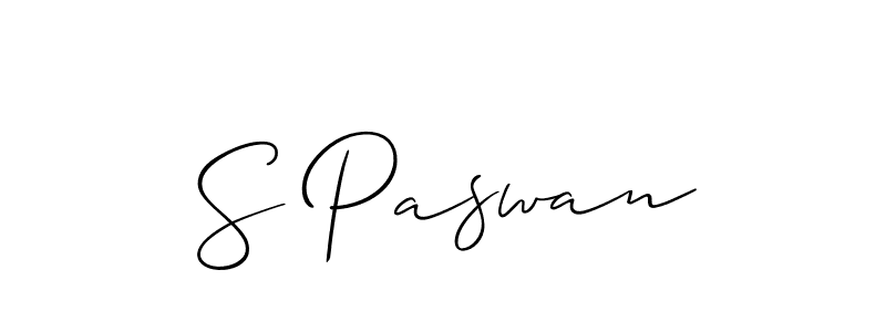 See photos of S Paswan official signature by Spectra . Check more albums & portfolios. Read reviews & check more about Allison_Script font. S Paswan signature style 2 images and pictures png