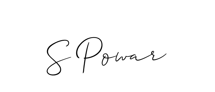 Once you've used our free online signature maker to create your best signature Allison_Script style, it's time to enjoy all of the benefits that S Powar name signing documents. S Powar signature style 2 images and pictures png