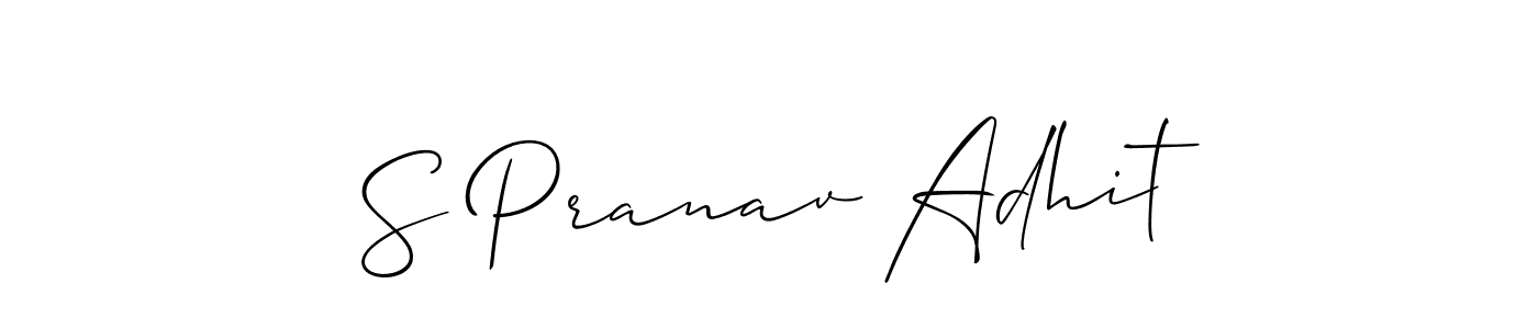 See photos of S Pranav Adhit official signature by Spectra . Check more albums & portfolios. Read reviews & check more about Allison_Script font. S Pranav Adhit signature style 2 images and pictures png