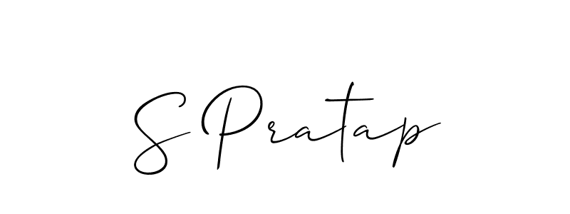 Once you've used our free online signature maker to create your best signature Allison_Script style, it's time to enjoy all of the benefits that S Pratap name signing documents. S Pratap signature style 2 images and pictures png
