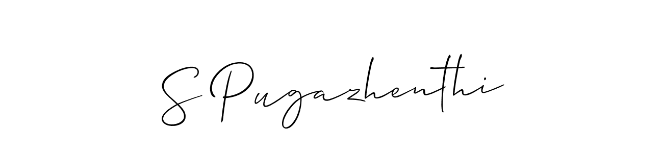 Make a beautiful signature design for name S Pugazhenthi. Use this online signature maker to create a handwritten signature for free. S Pugazhenthi signature style 2 images and pictures png