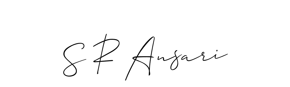 Here are the top 10 professional signature styles for the name S R Ansari. These are the best autograph styles you can use for your name. S R Ansari signature style 2 images and pictures png